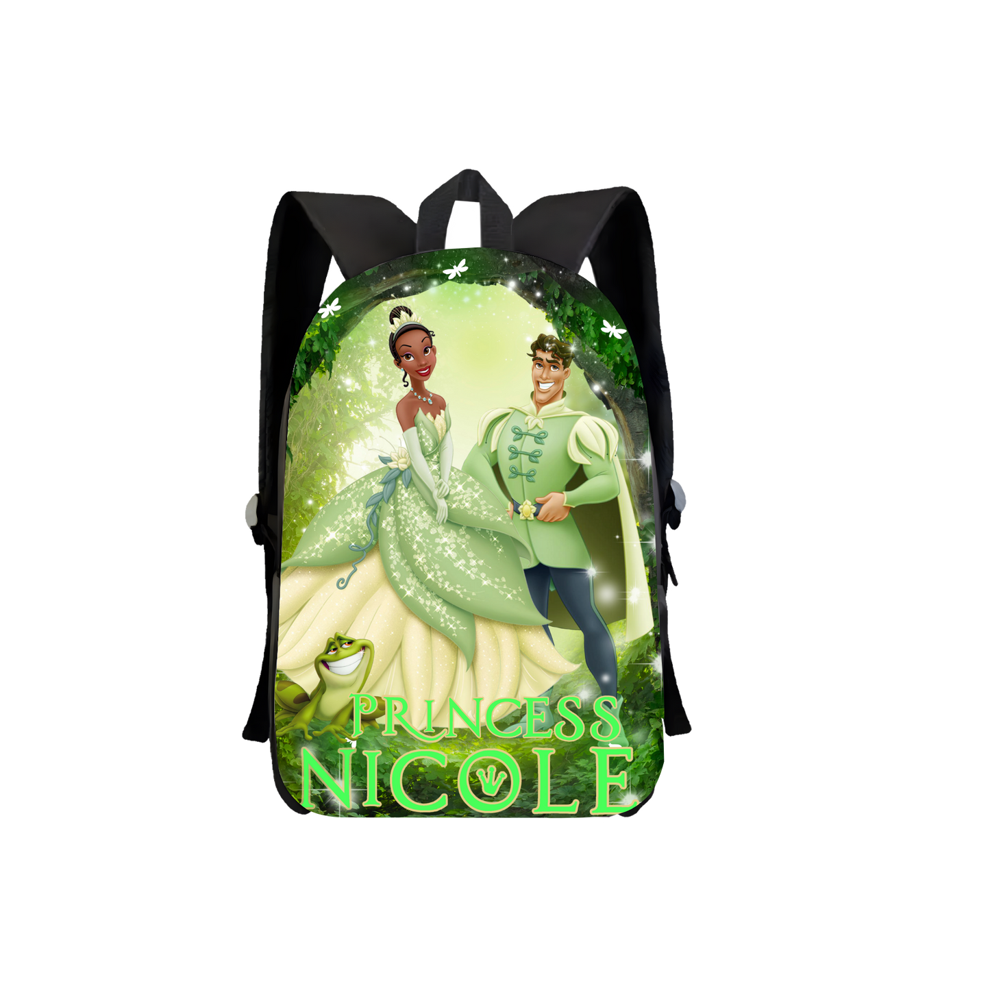 Princess Nicole – Fairy Tale Custom Backpack, Lunch Bag & Pencil Case Set