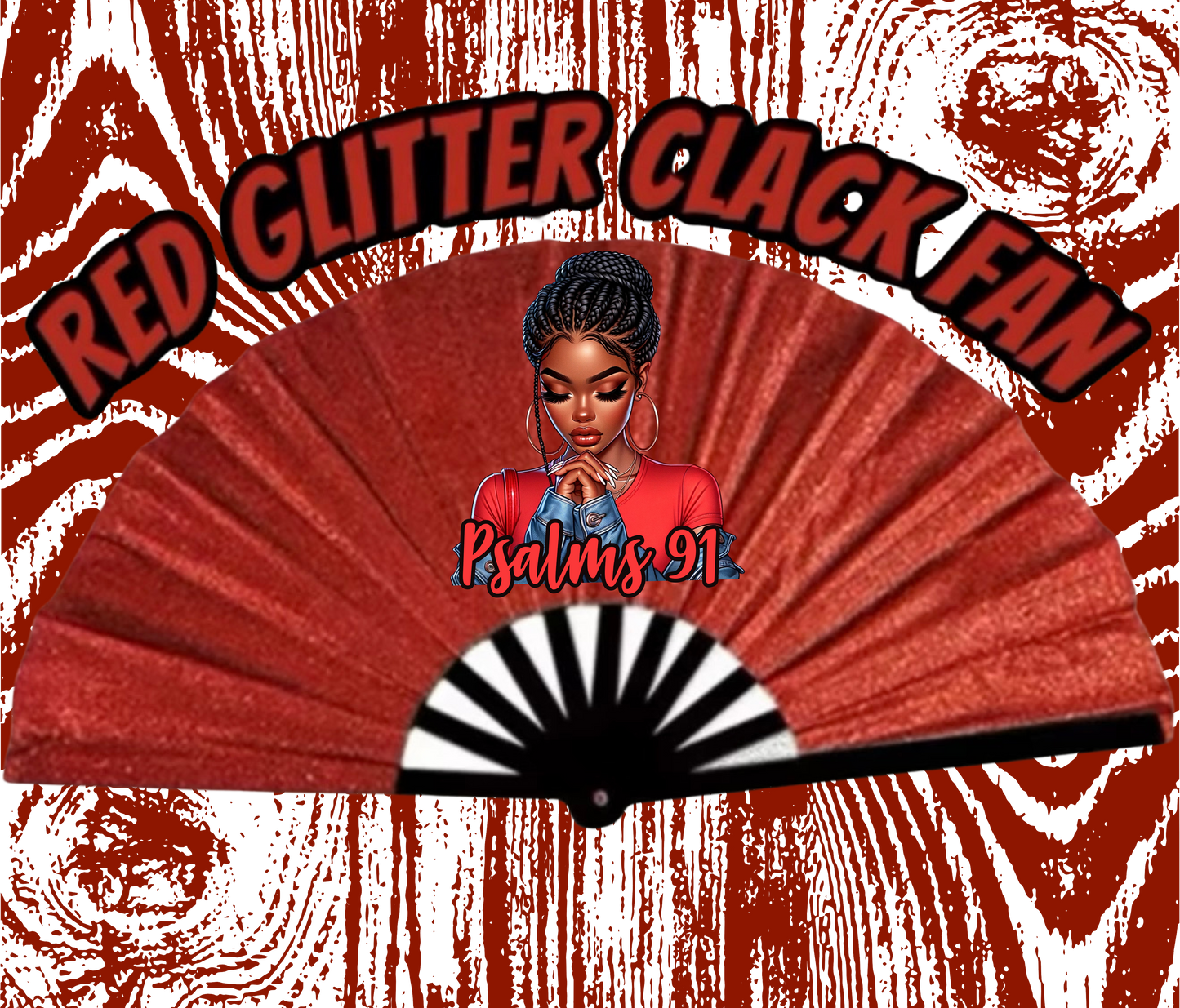 ✨ Glitter Clapping Fans – Faith & Fun in Every Clap! ✨