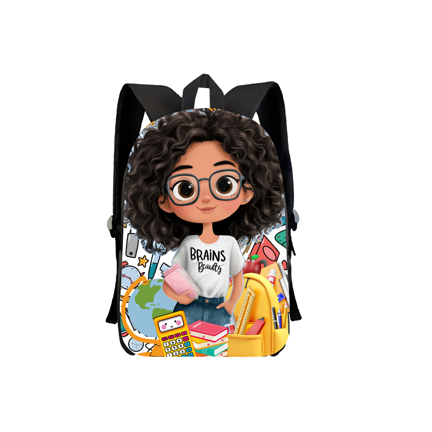 Brains & Beauty – Smart & Stylish Custom Backpack, Lunch Bag & Pencil Case Set