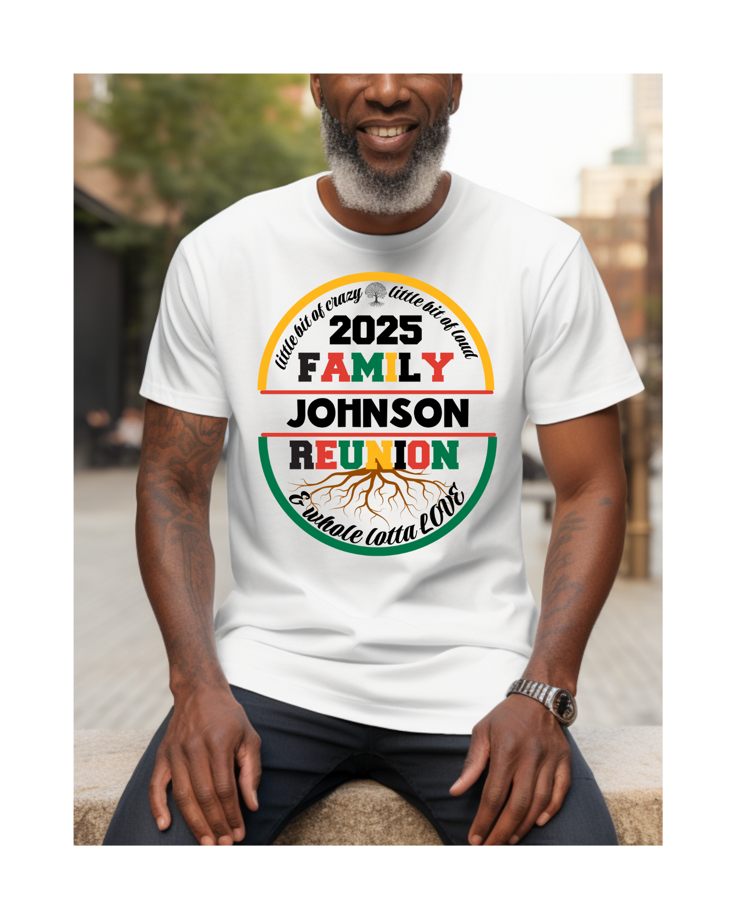 Family Reunion T-Shirt – “Our Roots Run Deep”