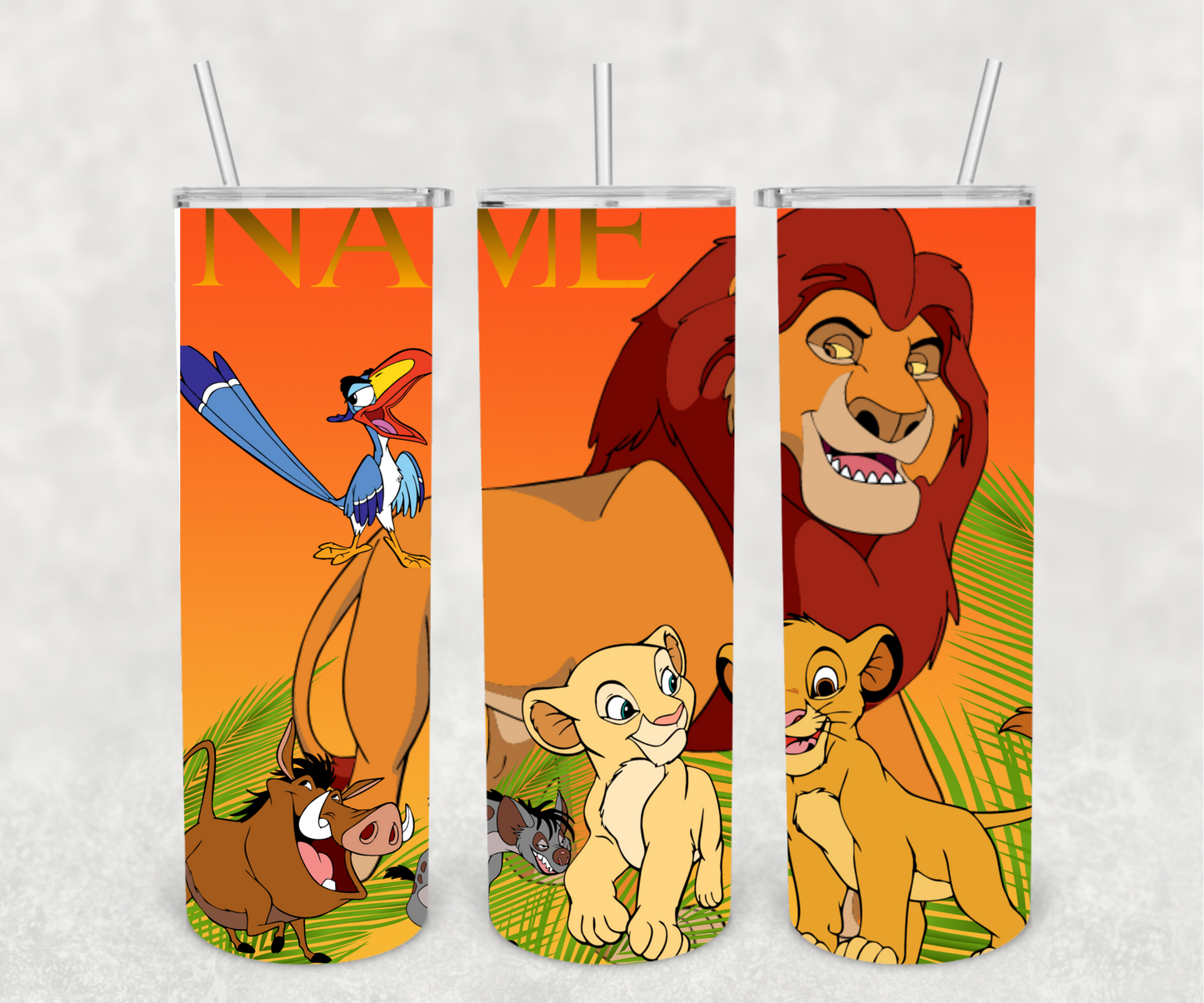Grab Your Custom Lion King Tumbler Today!