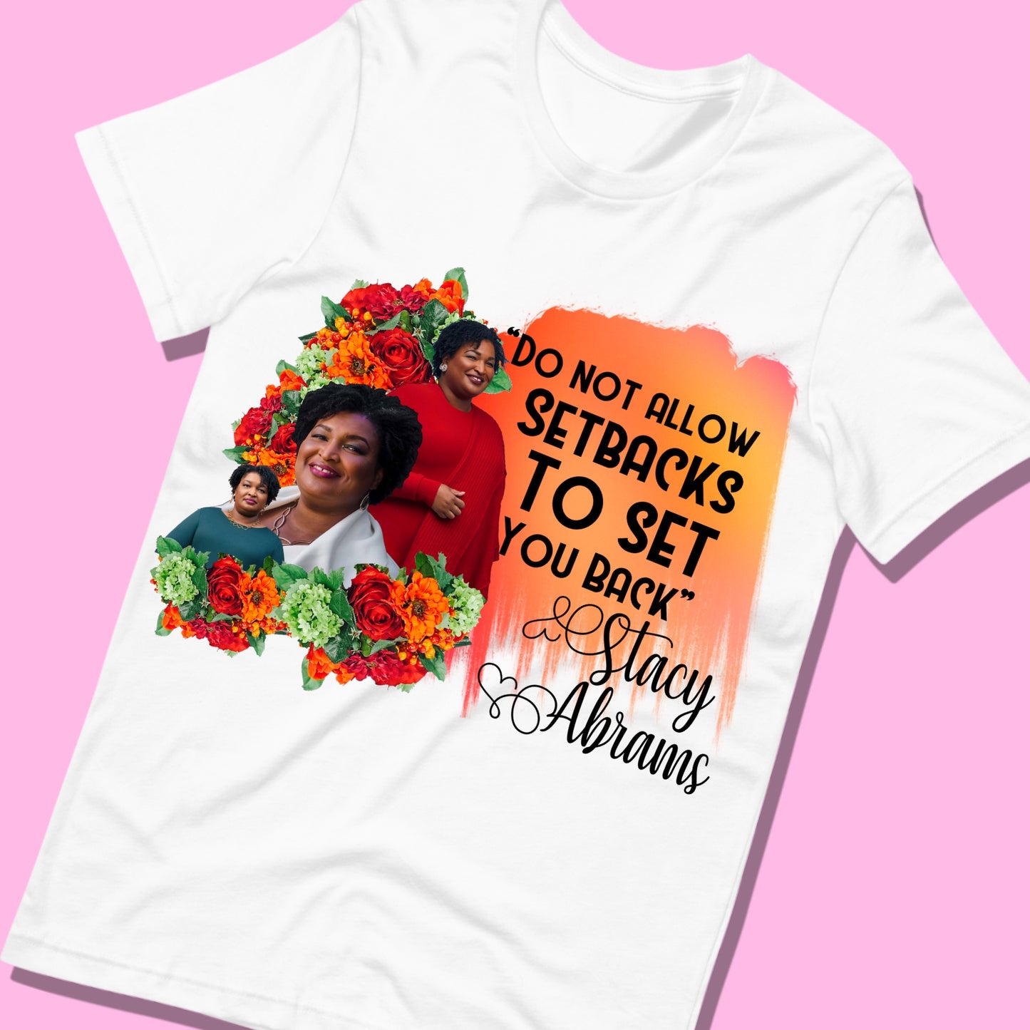 Do not allow setbacks to set you back! is a word! Wear it with pride! shop Now!