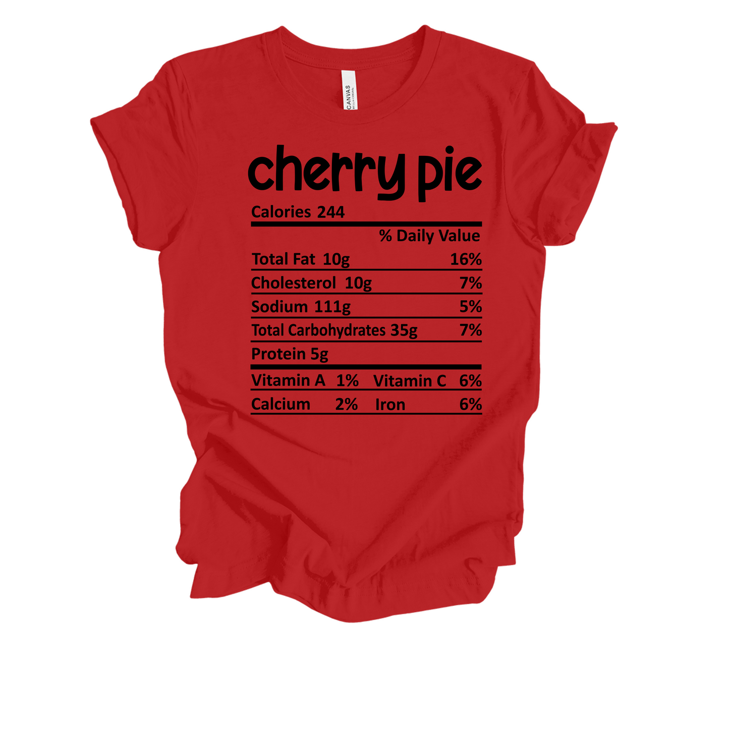 Thanksgiving Cherry Pie Shirts