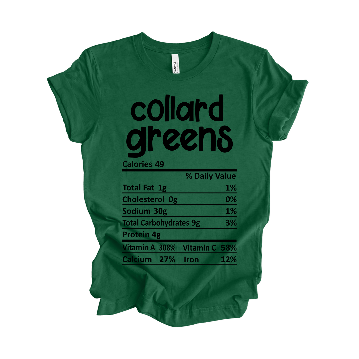 Thanksgiving Collard Greens Shirts