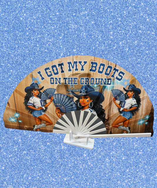 ⭐ Dallas Cowgirls - 💥 Where Them Fans At? 💥 Clapping Fan