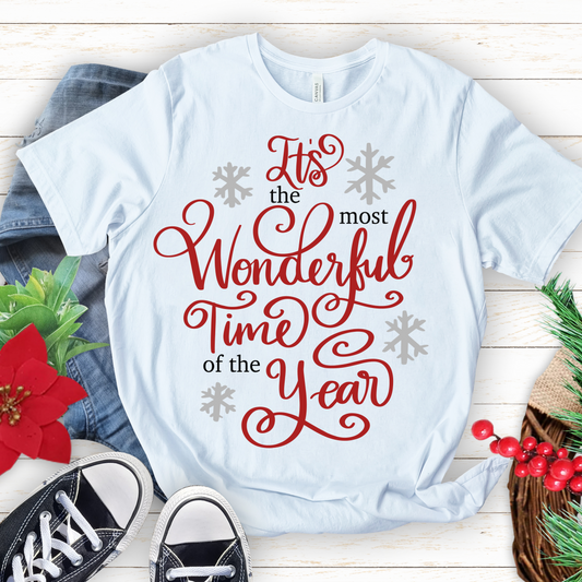 It's the Most Wonderful Time Christmas Shirts