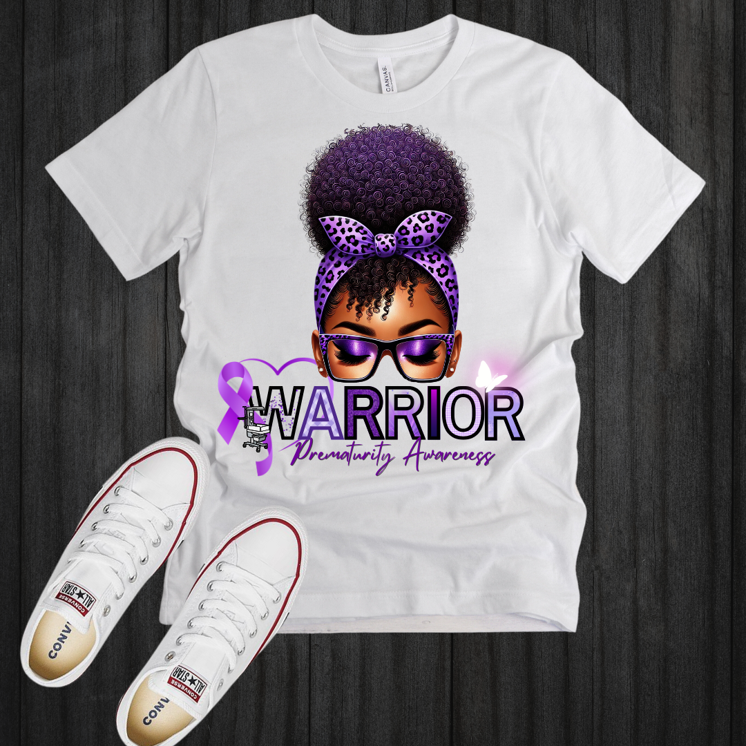 Prematurity Warrior Awareness Shirt