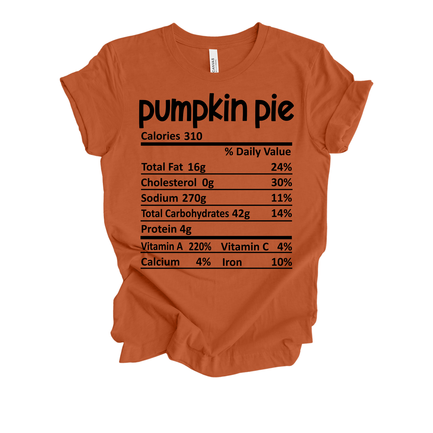 Thanksgiving Pumpkin Pie Shirts