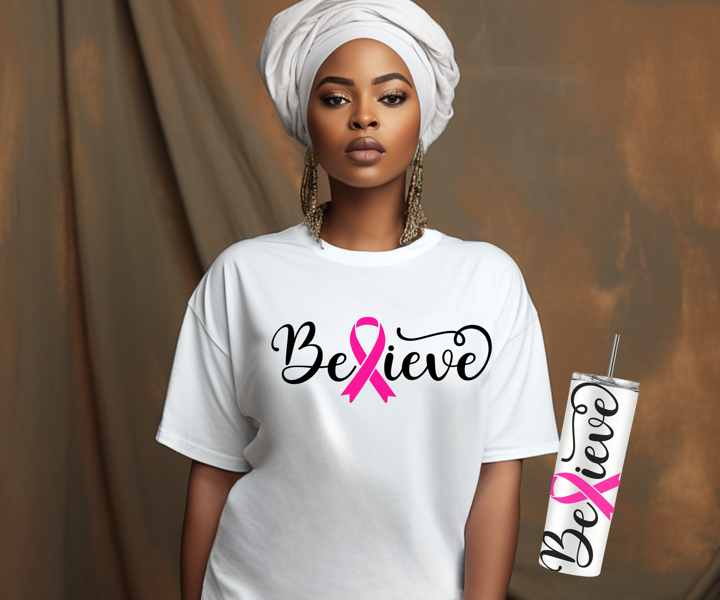 Breast Cancer Warrior Believe Shirt